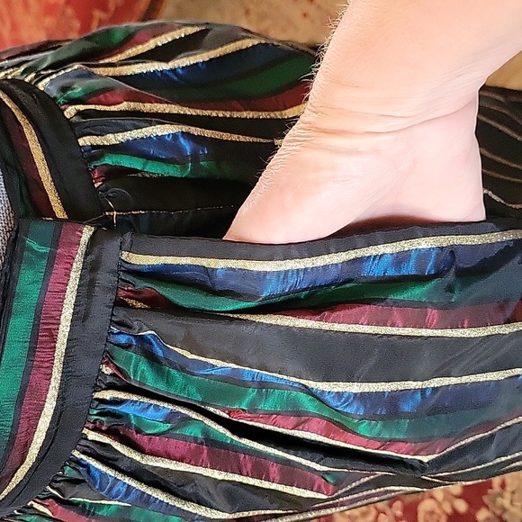 Vtg Talbots Taffeta Skirt - Picture 5 of 9